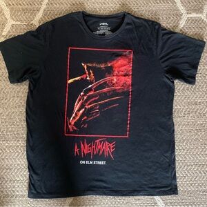 Freddy Krueger A Nightmare On Elm Street Men's Shirt Size 2X Horror Halloween